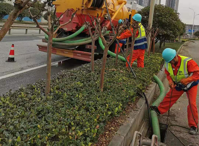 企石镇市政管道清淤
